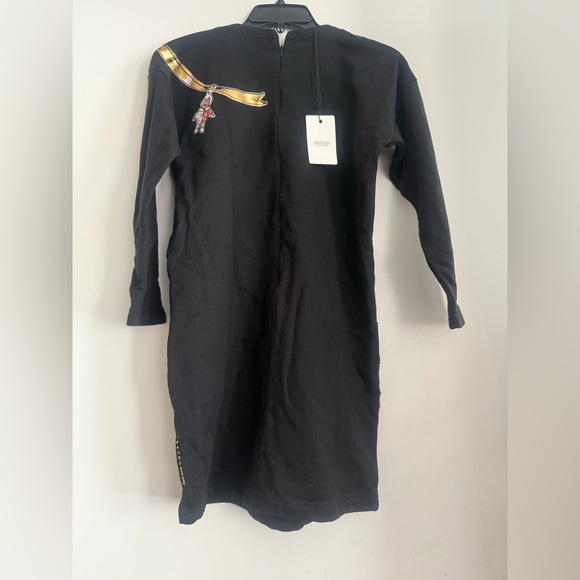 Marni Black Dress with Gold and Multicolor Accents - Picture 3 of 4